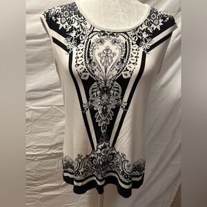 Rose and Olive sleeveless blouse size medium